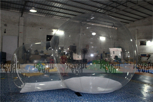 Diseño de moda claro inflable cúpula cápsula casa <span class=keywords><strong>tienda</strong></span> de <span class=keywords><strong>campaña</strong></span> al aire libre - Product Image 6