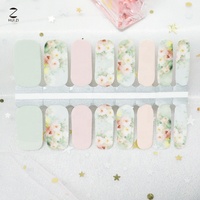 Autocollants pour ongles Huizi, autocollants 3D pour ongles, autocollants pour ongles de couleur cristal