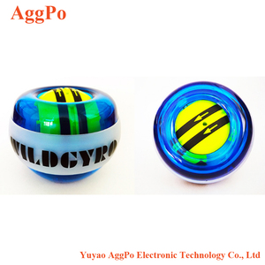 Ballon Gyro Force pour l'entraînement des poignets, <span class=keywords><strong>Gyroball</strong></span> LED, Spinner essentiel, Exercice gyroscopique pour l'avant-bras et le poignet, Ballon de puissance pour le poignet, Démarrage automatique - Product Image 1