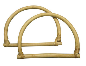 <span class=keywords><strong>Asas</strong></span> para <span class=keywords><strong>bolso</strong></span> (bambú, 18 x 14 cm) - Product Image 3