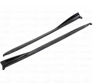 Saias laterais de fibra de carbono, para subaru impreza 2000 sti gdb 2007-789