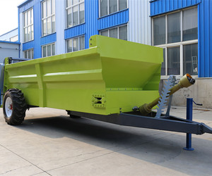 Máy Kéo Điều Khiển Phân Chất Rắn Phân Bón Hữu Cơ Rãi Truck Muck Lan Rộng Máy - Product Image 6