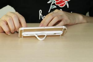 Chica colorido portátil 3 en 1 Ungrip carga Micro Usb fecha <span class=keywords><strong>Cable</strong></span> para teléfono inteligente - Product Image 4