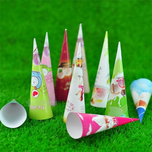 Tốc độ cao hoàn toàn tự động Kem cốc giấy hình nón tay áo hình thành máy làm giấy hình nón tay áo Máy làm - Product Image 3