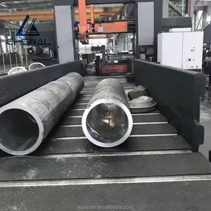 Tubo de aleación de aluminio forjado sin costuras, tubo de aluminio de gran diámetro