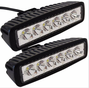 Venta al por mayor barra de luz LED 18W barra de luz LED SUV ATV vehículo todoterreno Spot Light