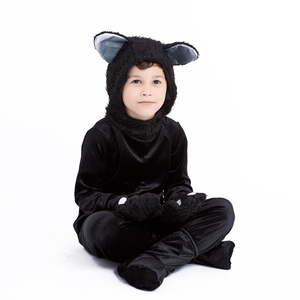 Costumes d'Halloween 2026 mignons pour fillettes, déguisements fantaisie, tenues de cosplay animal, costumes de cosplay ours pour enfants - Product Image 2