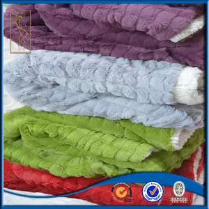 Pelusa tocar suave caliente impreso alfombra manta de lana terciopelo Berber Sherpa throw Manta