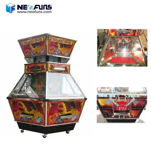 Đồng Tiền Hoạt Động Arcade Điện Tử Xổ Số Quý Giành Chiến Thắng Giải Thưởng Đồng Xu Pusher Máy Trò Chơi Cho Bán