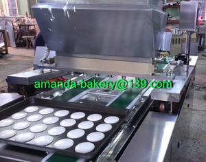Petit macaron automatique de machine du macaron 100kgs/h faisant des machines pour l'usine de boulangerie fabriquée en Chine - Product Image 5