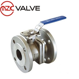 Válvula de bola montada en canaletas <span class=keywords><strong>Wcb</strong></span> de acero al carbono con bridas - Product Image 5