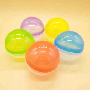 Promotionele 120Mm Plastic Lege Verkoopautomaten Capsule Speelgoed Verrassing Voor Ei Half Transparant-Voor Automaten - Product Image 4