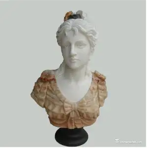 female & male marble busts for sale/antique marble busts of girl