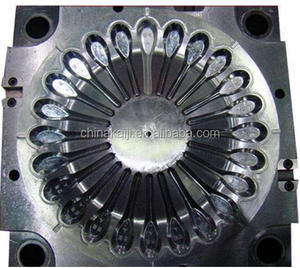 อาหารเกรด PP ชิ้นส่วนพลาสติกฉีดพลาสติกข้าวช้อนออกแบบแม่พิมพ์และการปรับแต่งและแม่พิมพ์ช้อนพลาสติกอัตโนมัติ - Product Image 4