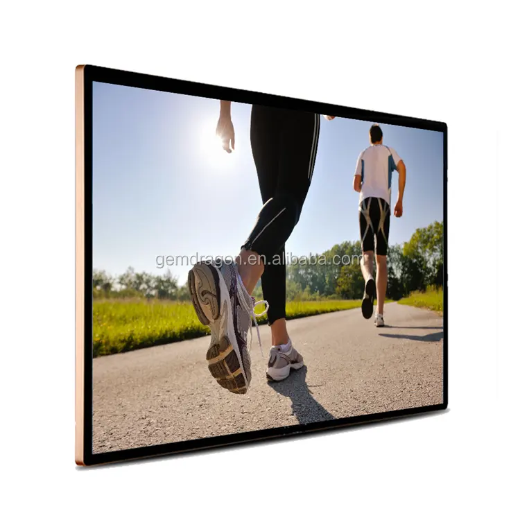 Reclame speler 3d muurbevestiging digital signage 32 inch video reclame full speler downloaden transparant lcd-scherm