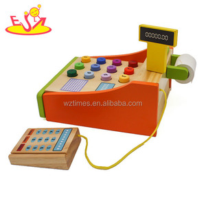 Nueva moda bebé de madera <span class=keywords><strong>caja</strong></span> <span class=keywords><strong>registradora</strong></span> de juguete interesante niños de madera <span class=keywords><strong>caja</strong></span> <span class=keywords><strong>registradora</strong></span> para al por mayor W10A063 - Product Image 6