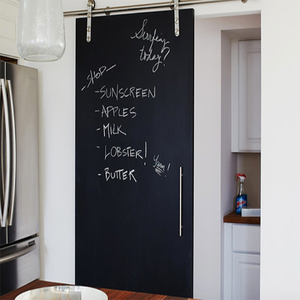 <span class=keywords><strong>Porte</strong></span> coulissante de balcon isolé blanc, panneaux élégants en bois, de grande taille, <span class=keywords><strong>porte</strong></span> de grange, en <span class=keywords><strong>miroir</strong></span> - Product Image 4