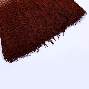 Vendita Calda: Frange in Raso con Nappine <span class=keywords><strong>per</strong></span> <span class=keywords><strong>Tende</strong></span>, Sfumatura a Tre Colori <span class=keywords><strong>per</strong></span> Abiti Latini - Product Image 2