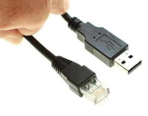 Câble console FTDI <span class=keywords><strong>USB</strong></span> vers <span class=keywords><strong>RJ45</strong></span> RS232 de 1,8 m pour ordinateur, imprimante, lecteur de codes-barres - Câble Rollover Cisc - Product Image 3