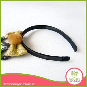 Oreilles de <span class=keywords><strong>lapin</strong></span> <span class=keywords><strong>Bandeau</strong></span> avec Jaune Boule De Fourrure - Product Image 6