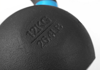 Équipements Kettlebell en fonte noire de haute qualité