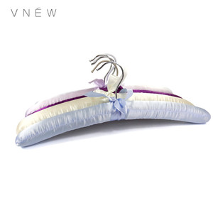 Cintre en <span class=keywords><strong>satin</strong></span>, joli tissu personnalisé pour les vêtements, housses de robe de mariée, tout nouveau modèle - Product Image 2