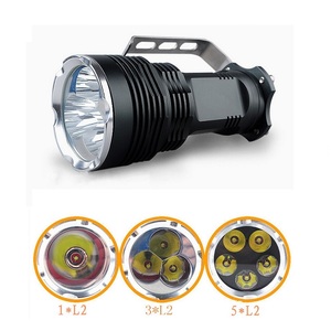5000 Lumens Dài Phạm Vi Siêu Sáng Nhiệm Vụ Nặng Nề Làm Việc Đèn Led T6 <span class=keywords><strong>Torch</strong></span> Ánh Sáng Đèn Pin Sạc - Product Image 1