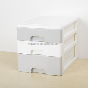 <strong>2</strong> Levels <strong>Drawer</strong> Desk <strong>Plastic</strong> <strong>Storage</strong> Unit A4 <strong>Tower</strong> Unit Document Organize - Product Image 6