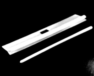 플라스틱 수직 블라인드 슬레이트 가기 옷걸이 89mm 행거 블레이드 커튼 수리 부품 - Product Image 5