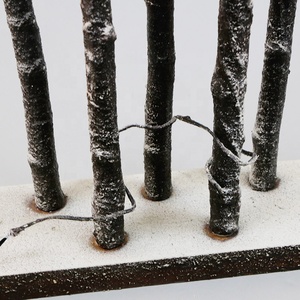 120 cm bán hot chủ đảng sạn holiday Giáng Sinh trang trí ấm trắng cành chi nhánh led tuyết bìa thân cây bonsai cây bạch dương đèn - Product Image 5