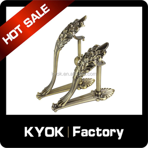 <span class=keywords><strong>Support</strong></span> de <span class=keywords><strong>tringle</strong></span> à rideau de douche en aluminium de bonne qualité, pliable, en laiton antique, <span class=keywords><strong>double</strong></span> <span class=keywords><strong>support</strong></span> de <span class=keywords><strong>tringle</strong></span> à rideau <span class=keywords><strong>extensible</strong></span> - Product Image 4