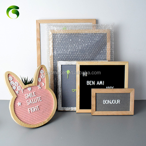 OM feutre Vert lettre conseil lettre feutre bord faisceau message sincère boatd - Product Image 2