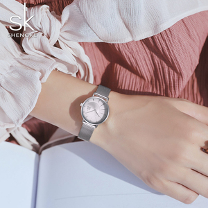 SK Fashion watch gold women 2022 <span class=keywords><strong>orologio</strong></span> al quarzo Ultra <span class=keywords><strong>sottile</strong></span> di alta qualità <span class=keywords><strong>donna</strong></span> abito elegante <span class=keywords><strong>orologio</strong></span> da <span class=keywords><strong>donna</strong></span> Montre Femme 0093 - Product Image 6