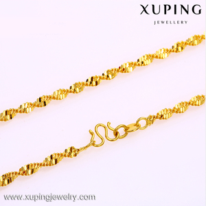 Xuping דובאי זהב 24 K תכשיטי יוקרה סיטונאיים שרשרת לנשים - Product Image 2