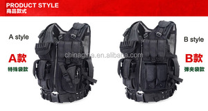 <span class=keywords><strong>600D</strong></span> النايلون متعددة الوظائف سترة قتالية CS المعدات الميدانية سترة - Product Image 5