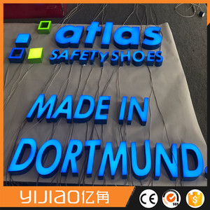 rotulo 3D corporeo en metacrilato luz LED IP65 para marcas en restaurante <span class=keywords><strong>farmacia</strong></span> bar centro comercial - Product Image 3