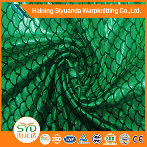 Sirène <span class=keywords><strong>Hologramme</strong></span> Métallique Spandex <span class=keywords><strong>Lycra</strong></span> nylon Tissu - Product Image 2