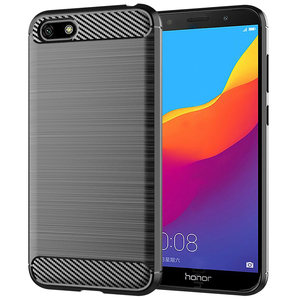 <span class=keywords><strong>Coque</strong></span> <span class=keywords><strong>de</strong></span> <span class=keywords><strong>téléphone</strong></span> portable en TPU, souple et résistant aux chocs, en Fiber <span class=keywords><strong>de</strong></span> carbone, pour Huawei honour <span class=keywords><strong>7S</strong></span> - Product Image 5