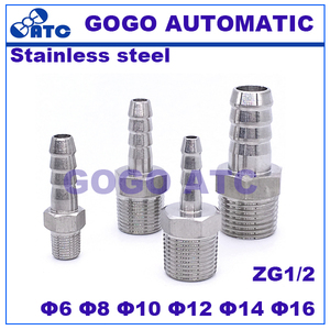Quick Coupler Pagoda Joints ZG1/2'',O.D 8 mm Stainless Steel Pipes & Tubes Stainless Steel Fittings Catalogue Where to Buy Pipe - Product Image 2