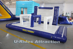 Commerciale galleggiante gonfiabile per Aqua Park ostacolo estate PVC <span class=keywords><strong>spiaggia</strong></span> acqua parco attrezzature per uso residenziale - Product Image 3