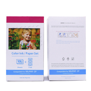 Juego de tinta y papel Compatible con Can <span class=keywords><strong>Selphy</strong></span> <span class=keywords><strong>CP910</strong></span>, KP 108, alta calidad - Product Image 3