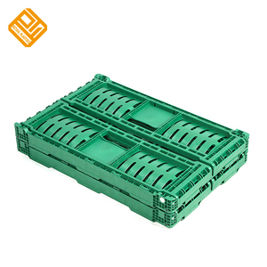 ซ้อนกันได้ผักพับเก็บผลไม้กล่องสิริพับลังพลาสติกวางซ้อนกันได้ - Product Image 4