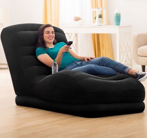 INTEX68595メガリクライニングラウンジチェアリビングルーム家具用PVCプラスチック断面エアソファ - Product Image 3