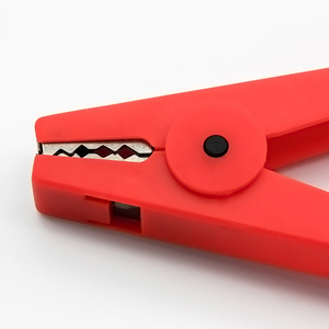 Pince crocodile populaire 50 A, entièrement isolée, en plastique, sécurisée, pour <span class=keywords><strong>batterie</strong></span> et câble - Product Image 4