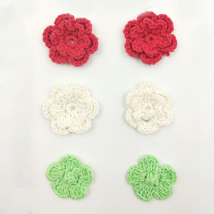 Commerci all'ingrosso colorato fatto a mano all'uncinetto fiori - Product Image 5