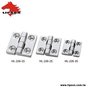 บานพับบานพับก้นแบบไฟฟ้ากล่องตู้โลหะสำหรับงานอุตสาหกรรม HL-226-2S Sus304บานพับสแตนเลสสตีลทนทาน - Product Image 3