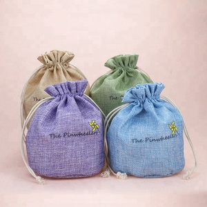 Bolsas de embalaje con logotipo personalizado y cordón de yute, bolsa de <span class=keywords><strong>arpillera</strong></span> para jabón, té de arroz, embalaje - Product Image 6