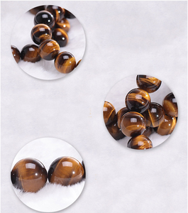 กำไลข้อมือหินตาเสือเครื่องประดับหยกธรรมชาติเกรด7A ของแท้ขายส่ง - Product Image 3
