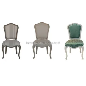 China supplier for wholesale upholstered antique solid wood unfinished wood chair frames