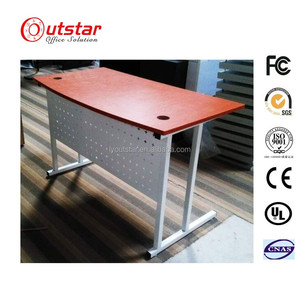 Outstar 2016 Nuovo Design Semplice Struttura In Metallo per Ufficio Tavolo Wwriting MDF Scrivania <span class=keywords><strong>e</strong></span> Telaio In Acciaio - Product Image 1